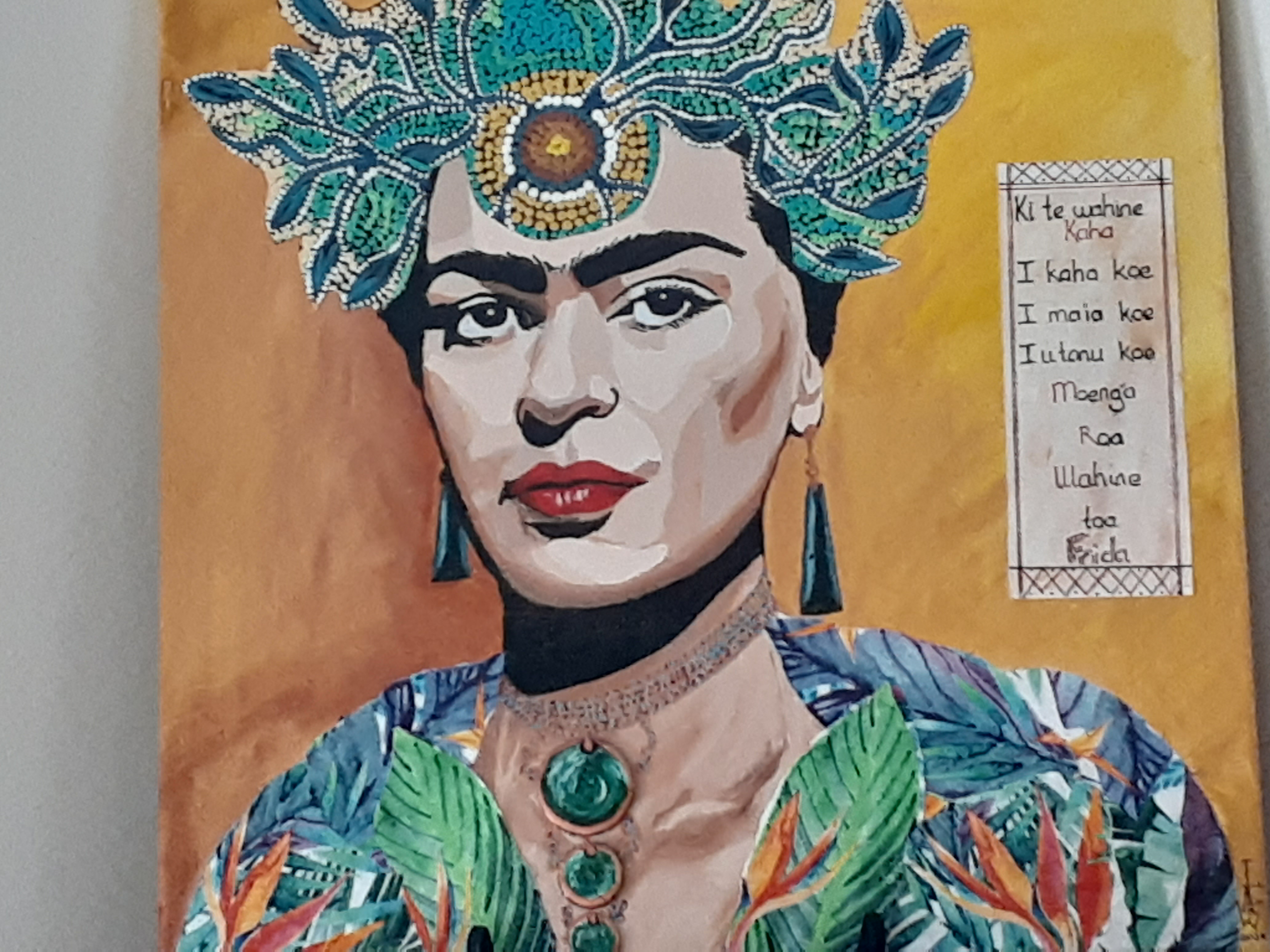 Tribute to Frida Kahlo by Lorraine Warner